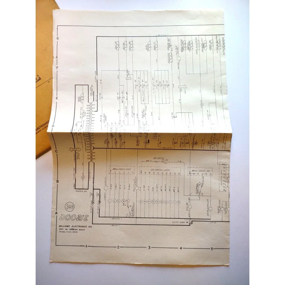 Doozie Pinball Machine Manuals Schematic Score Cards Original Paperwork Lot